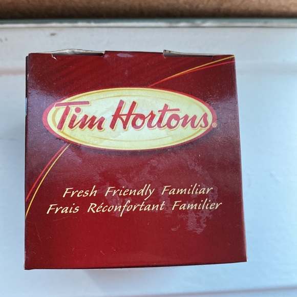 Tim Hortons Cofee House Christmas Ornament Snowman with Red Cord - Picture 8 of 8